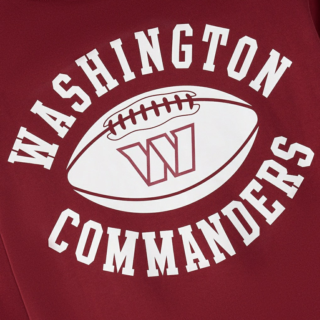Washington Commanders OVO x NFL Unisex Full-Zip Waffle-Lined Hoodie - Burgundy Hoodies