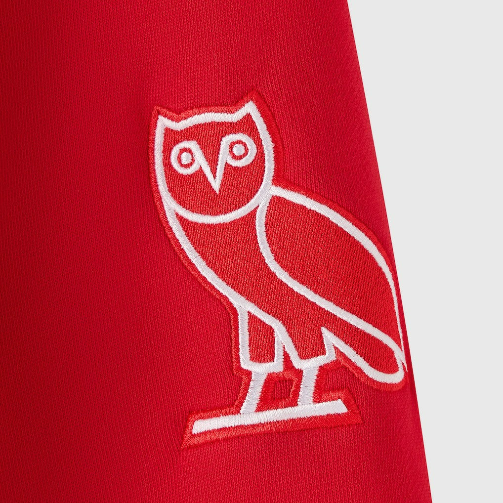Kansas City Chiefs OVO x NFL Unisex Full-Zip Waffle-Lined Hoodie - Red Hoodies