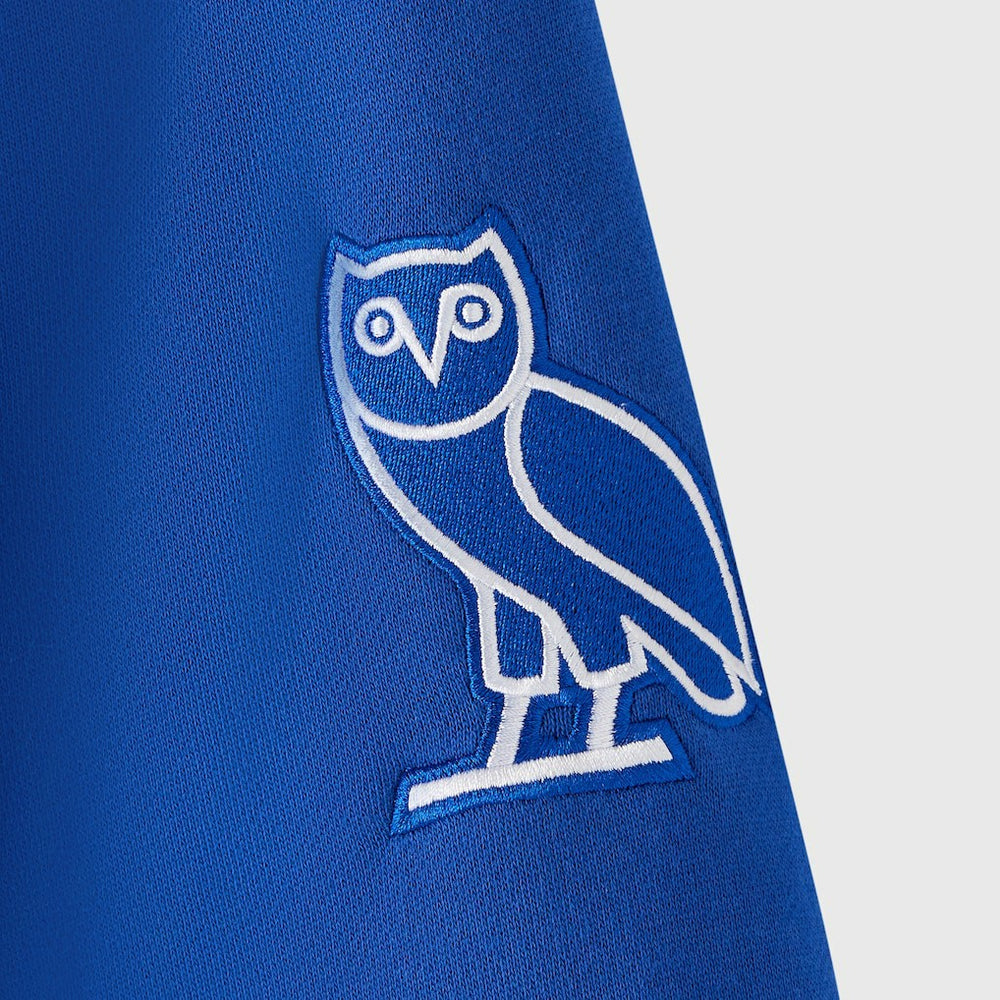 Buffalo Bills OVO x NFL Unisex Full-Zip Waffle-Lined Hoodie - Royal Hoodies