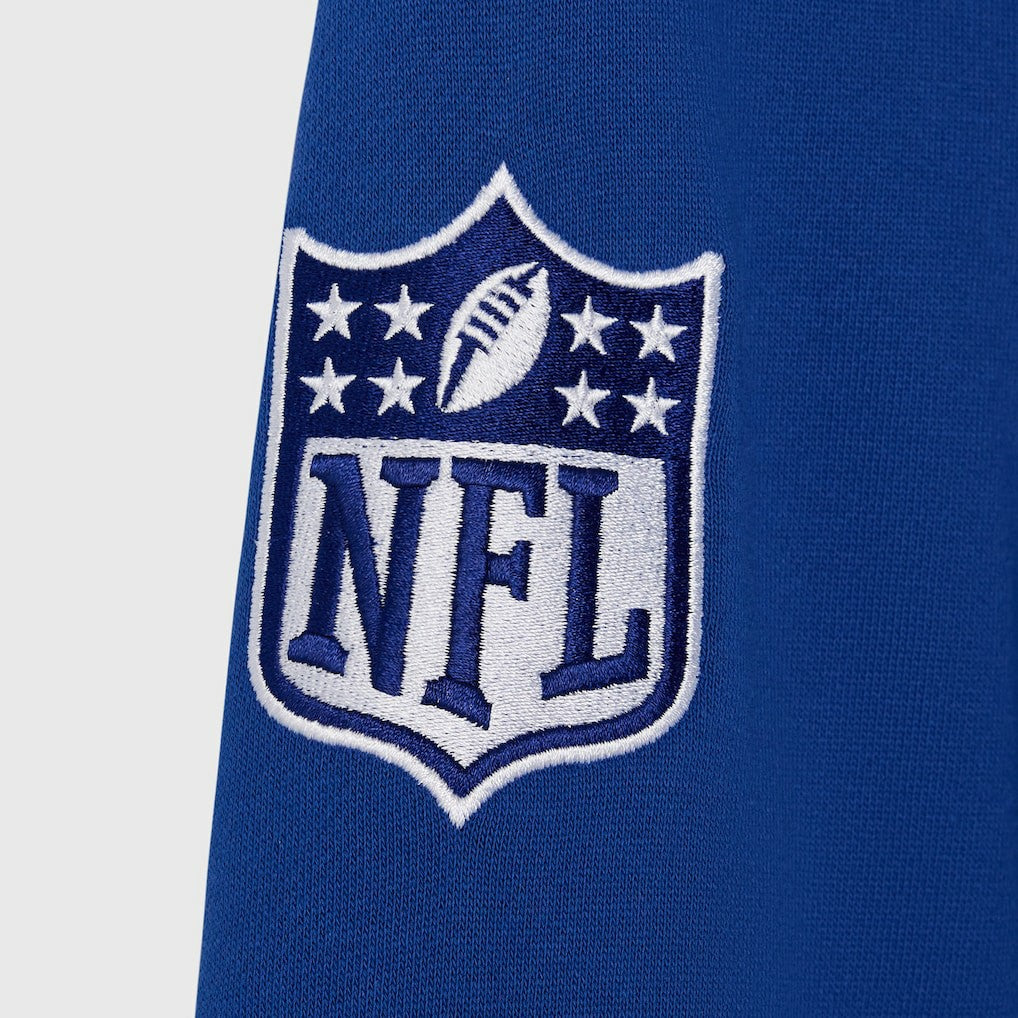 New York Giants OVO x NFL Unisex Full-Zip Waffle-Lined Hoodie - Royal Hoodies