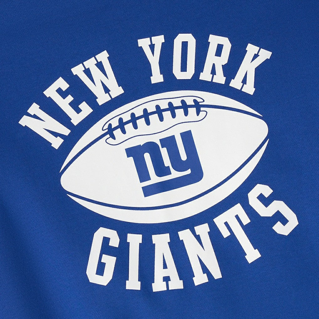 New York Giants OVO x NFL Unisex Full-Zip Waffle-Lined Hoodie - Royal Hoodies