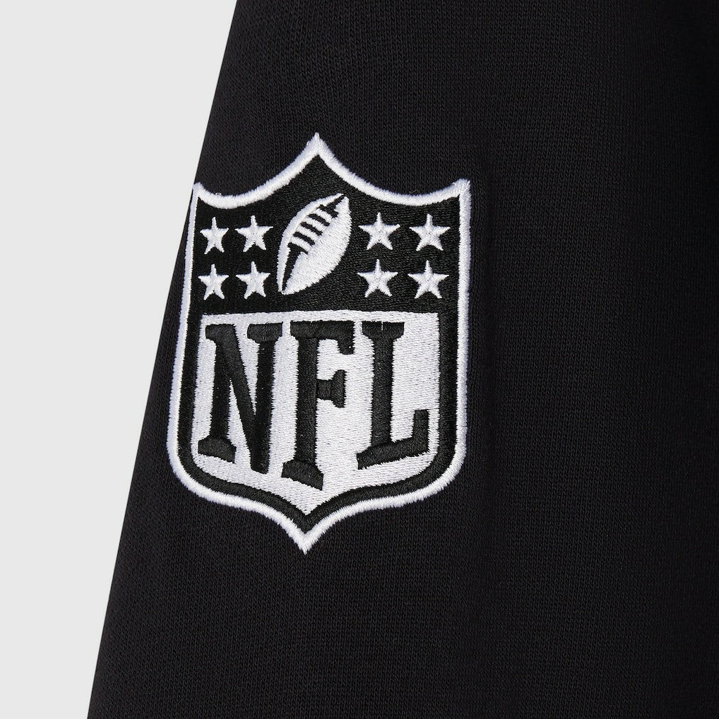 Pittsburgh Steelers OVO x NFL Unisex Full-Zip Waffle-Lined Hoodie - Black Hoodies