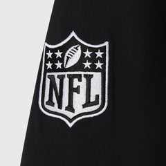 Pittsburgh Steelers OVO x NFL Unisex Full-Zip Waffle-Lined Hoodie - Black Hoodies