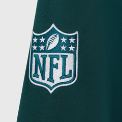 Philadelphia Eagles OVO x NFL Unisex Full-Zip Waffle-Lined Hoodie - Midnight Green Hoodies