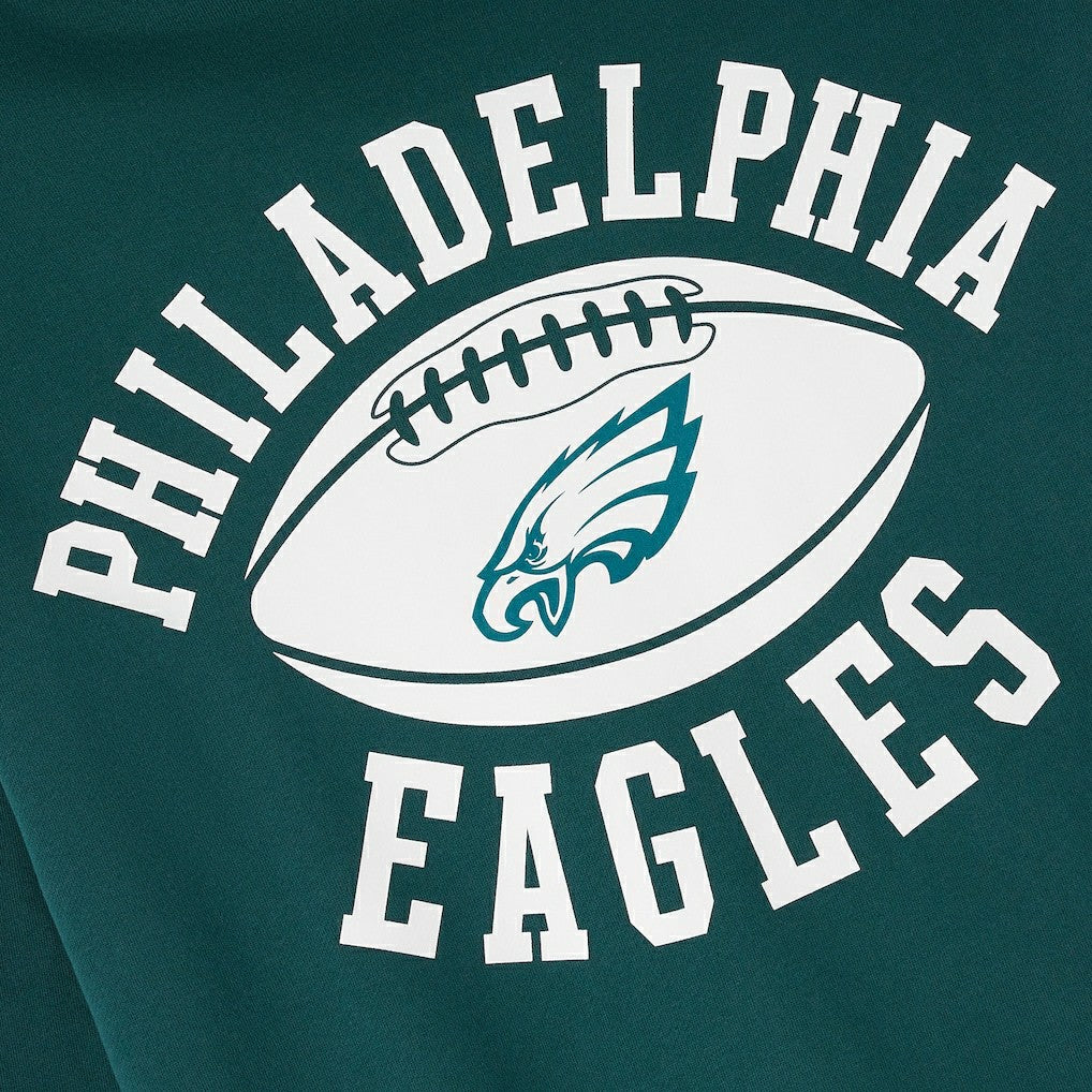 Philadelphia Eagles OVO x NFL Unisex Full-Zip Waffle-Lined Hoodie - Midnight Green Hoodies