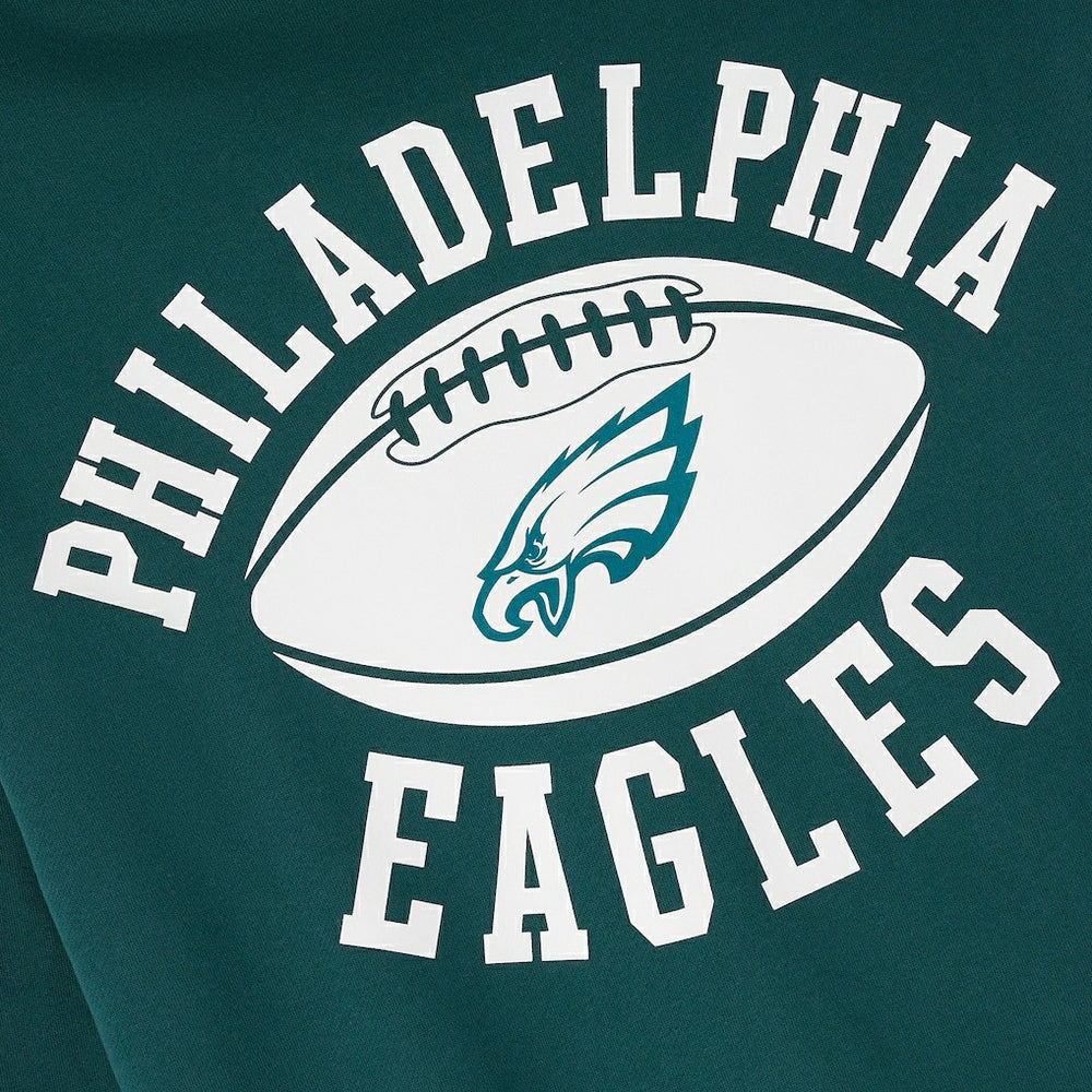 Philadelphia Eagles OVO x NFL Unisex Full-Zip Waffle-Lined Hoodie - Midnight Green Hoodies
