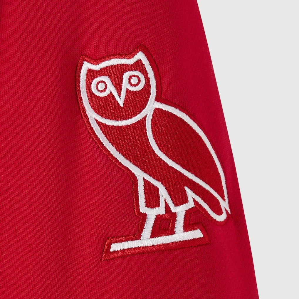San Francisco 49ers OVO x NFL Unisex Full-Zip Waffle-Lined Hoodie - Scarlet Hoodies