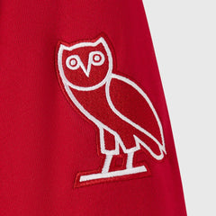 San Francisco 49ers OVO x NFL Unisex Full-Zip Waffle-Lined Hoodie - Scarlet Hoodies