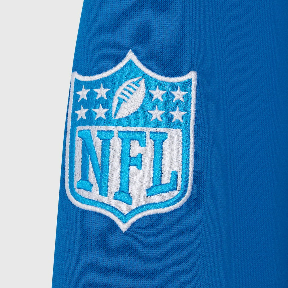 Detroit Lions OVO x NFL Unisex Full-Zip Waffle-Lined Hoodie - Blue Hoodies