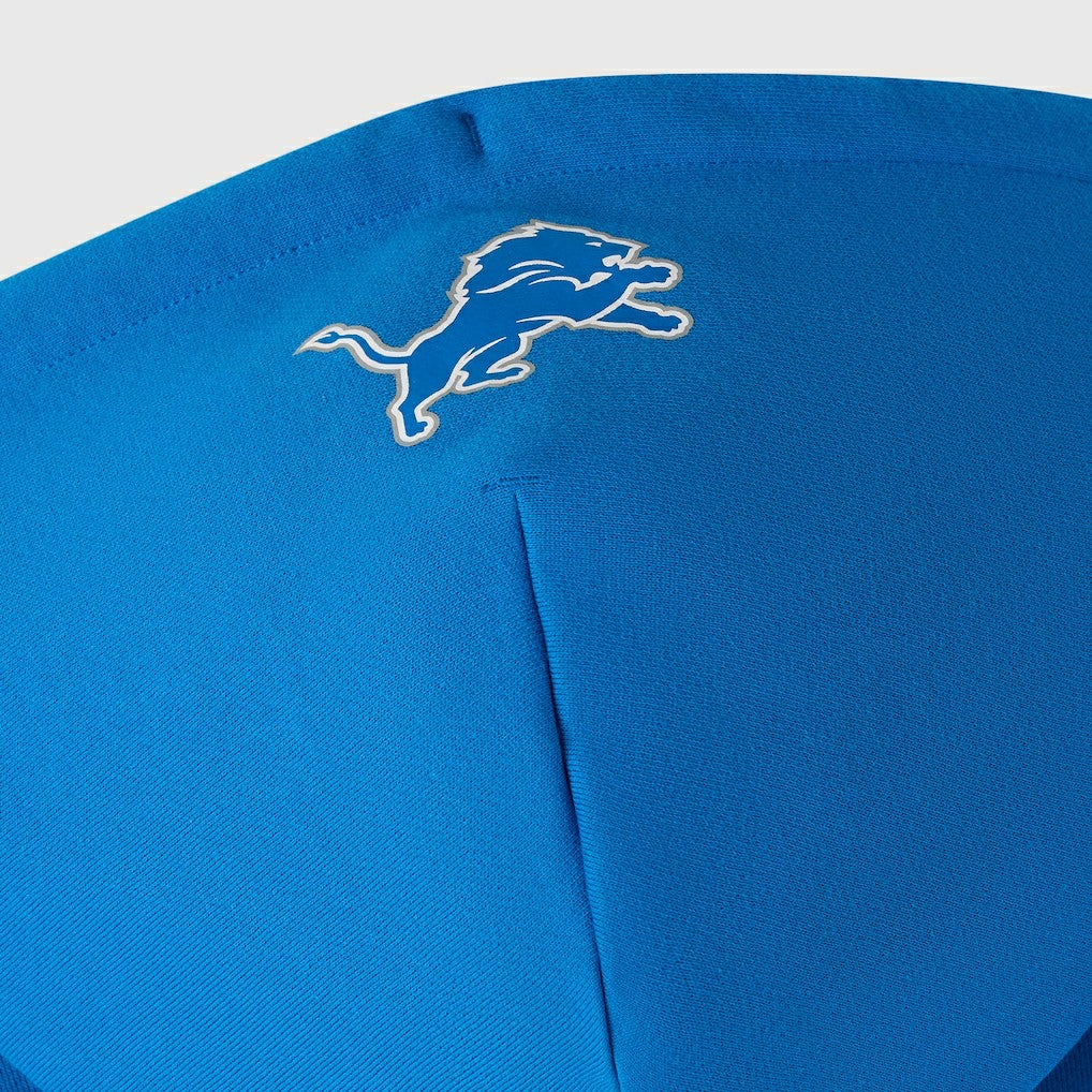 Detroit Lions OVO x NFL Unisex Full-Zip Waffle-Lined Hoodie - Blue Hoodies