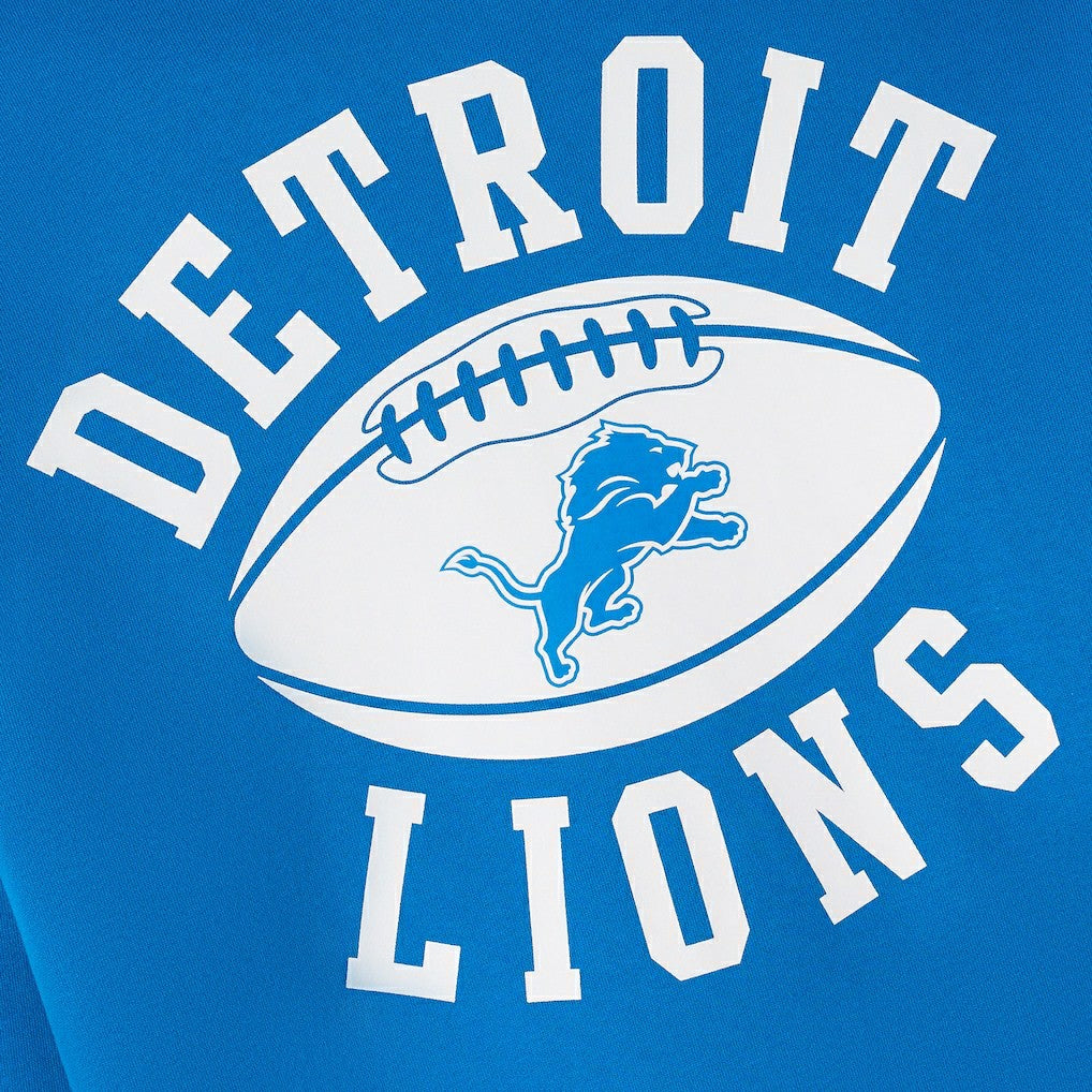 Detroit Lions OVO x NFL Unisex Full-Zip Waffle-Lined Hoodie - Blue Hoodies