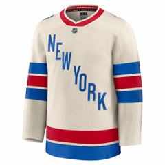 New York Rangers Fanatics 2026 NHL Winter Classic Premium Jersey - Beige | US 203600219