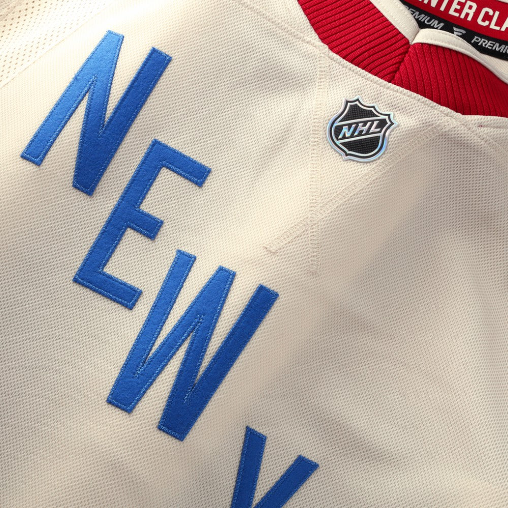 New York Rangers Fanatics 2026 NHL Winter Classic Premium Jersey - Beige | US 203600219