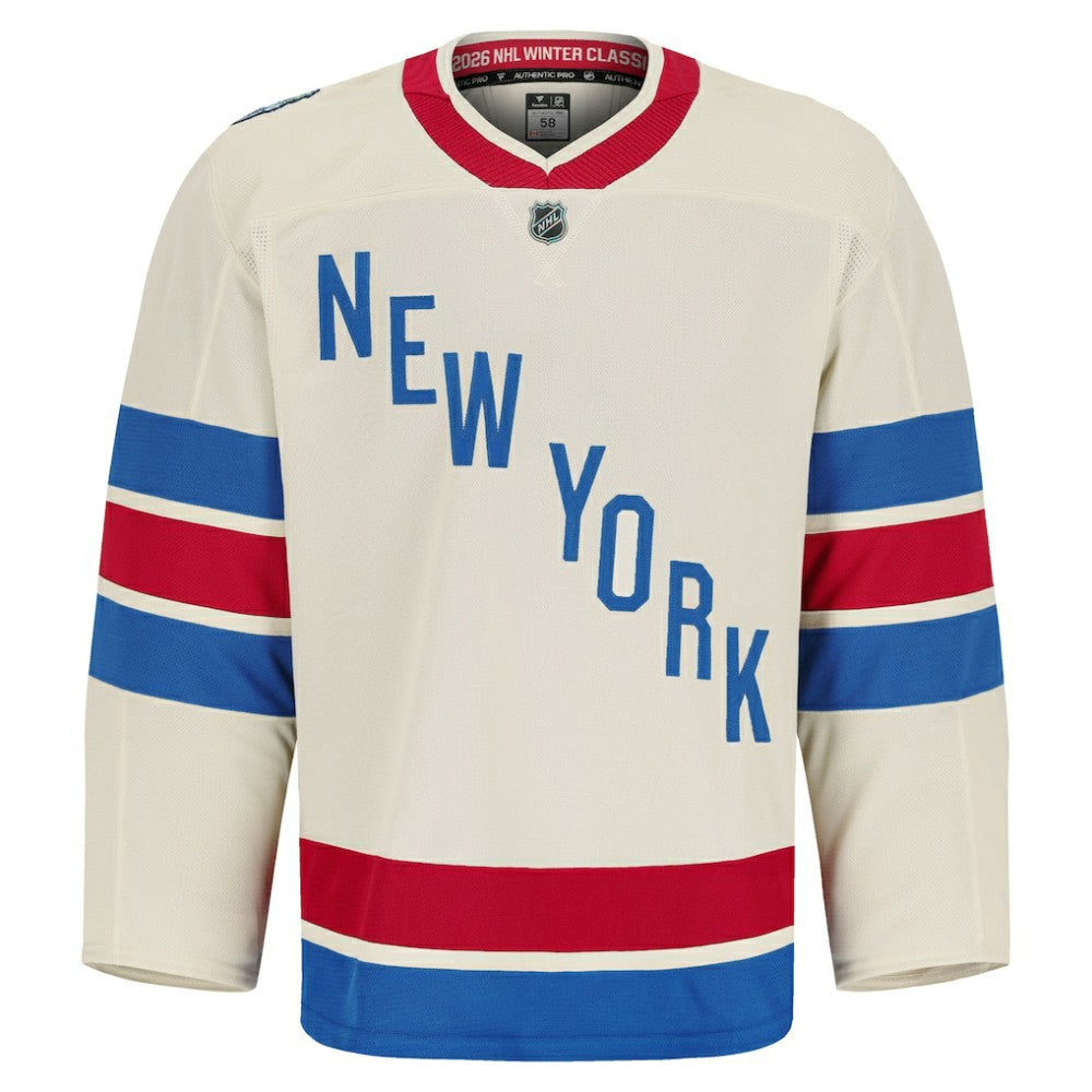 New York Rangers Fanatics 2026 NHL Winter Classic Authentic Pro Jersey - Beige | US 203600221