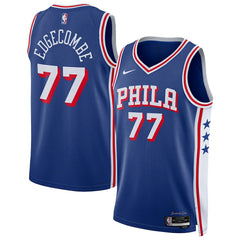 VJ Edgecombe Philadelphia 76ers Unisex Swingman Jersey Icon Edition Royal - Nike