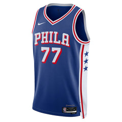VJ Edgecombe Philadelphia 76ers Unisex Swingman Jersey Icon Edition Royal - Nike
