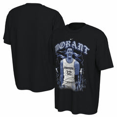 Ja Morant Memphis Grizzlies Unisex 2025/26 City Edition Player Graphic T-Shirt Black - Nike