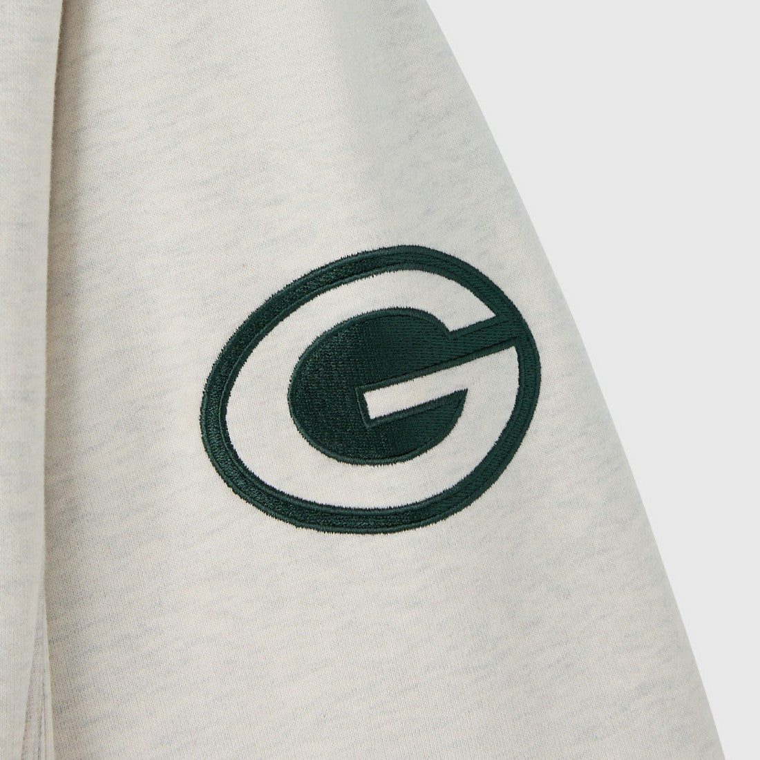 Green Bay Packers OVO x NFL Unisex Fleece Sweatshirt - Heather Gray Sweatshirts