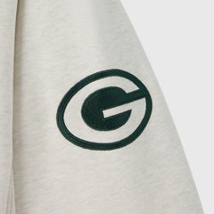 Green Bay Packers OVO x NFL Unisex Fleece Sweatshirt - Heather Gray Sweatshirts