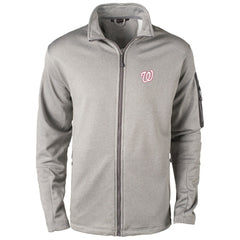 Washington Nationals Dunbrooke Pacific Full-Zip Fleece Jacket - Heather Gray Jackets