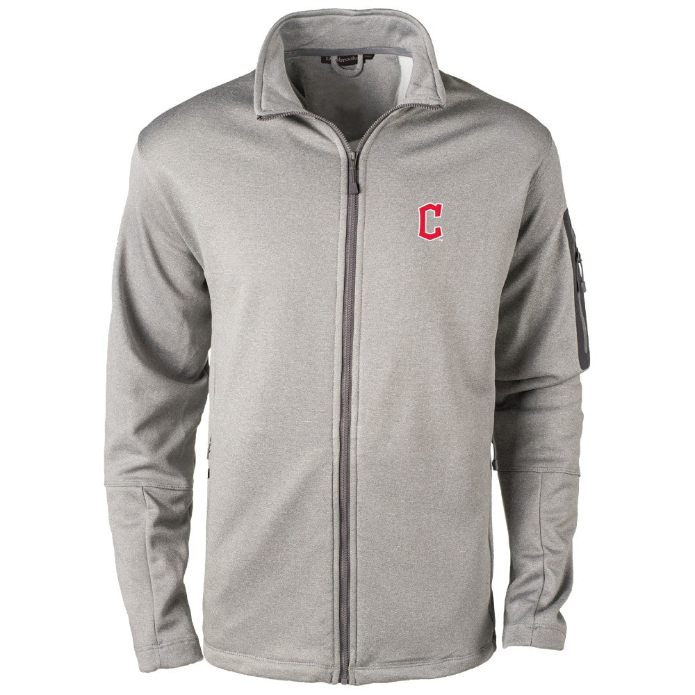 Cleveland Guardians Dunbrooke Pacific Full-Zip Fleece Jacket - Heather Gray Jackets