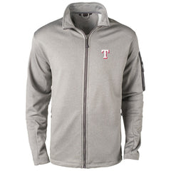 Texas Rangers Dunbrooke Pacific Full-Zip Fleece Jacket - Heather Gray Jackets