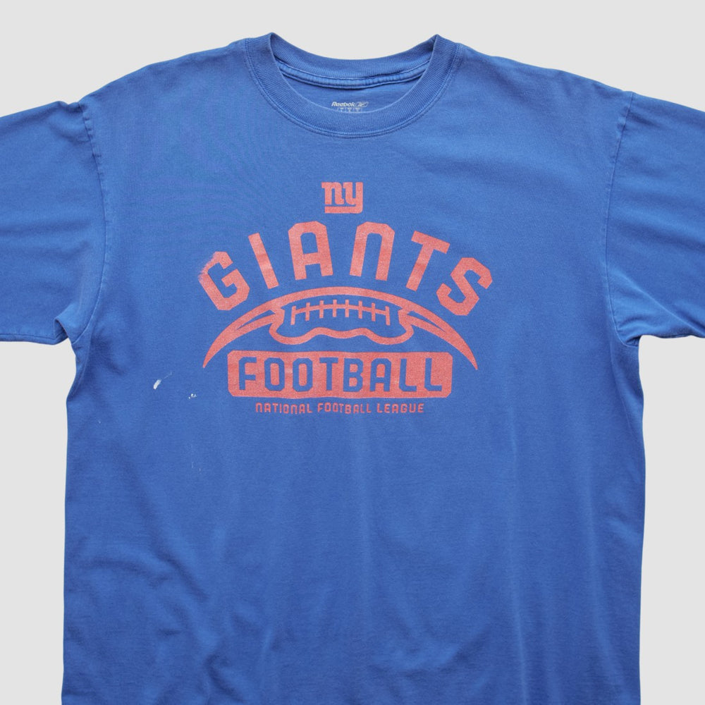 New York Giants Reebok 2000s T-shirt - Blue T-shirts