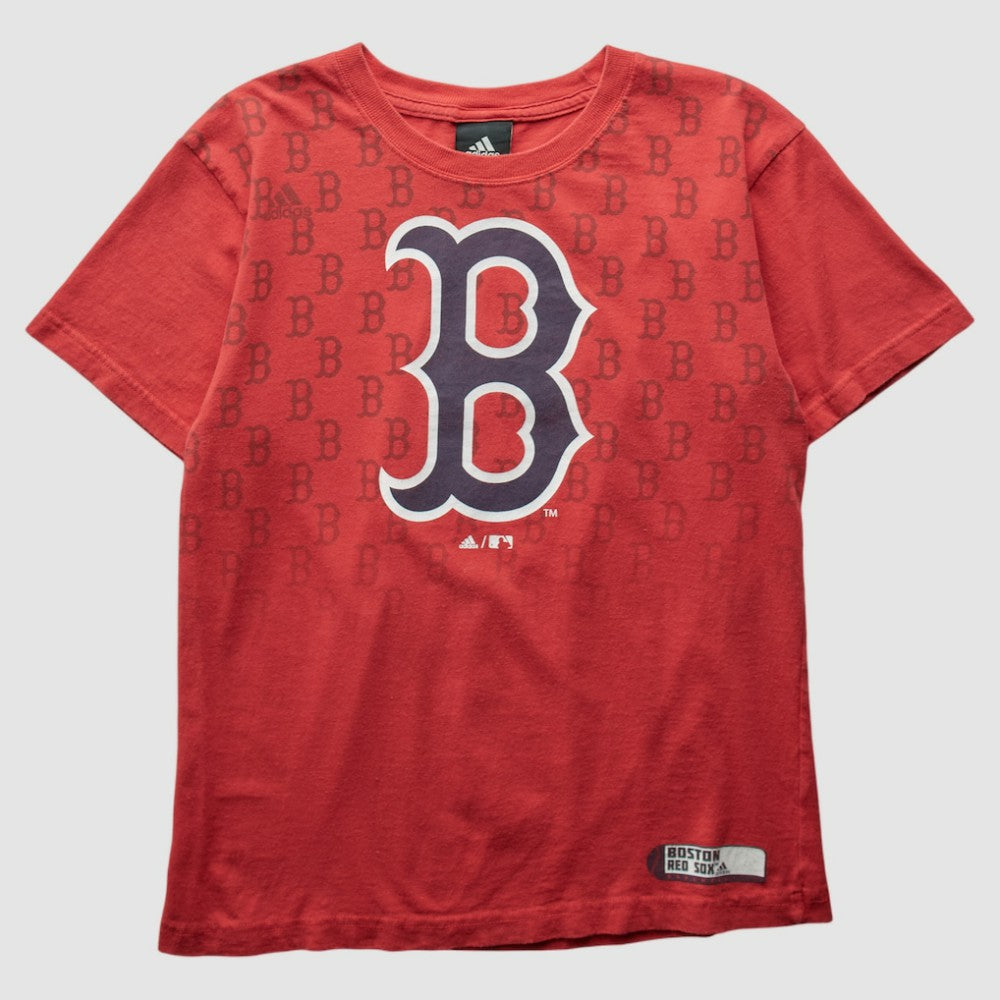 Boston Red Sox Adidas 2010s T-shirt - Red - XVintage T-shirts