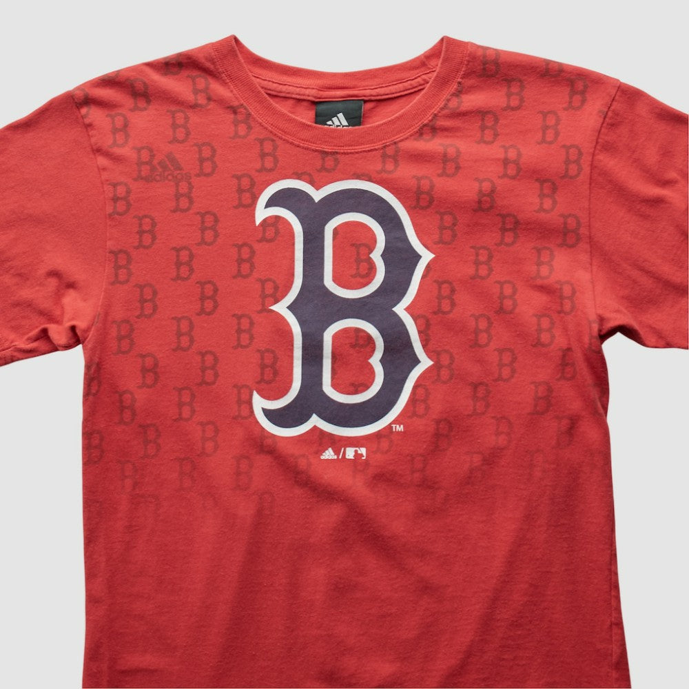 Boston Red Sox Adidas 2010s T-shirt - Red - XVintage T-shirts