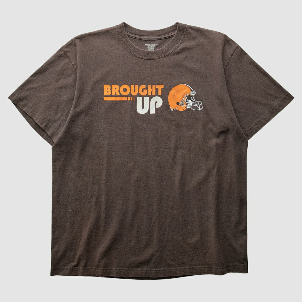 Cleveland Browns Reebok 2000s T-shirt - Brown T-shirts
