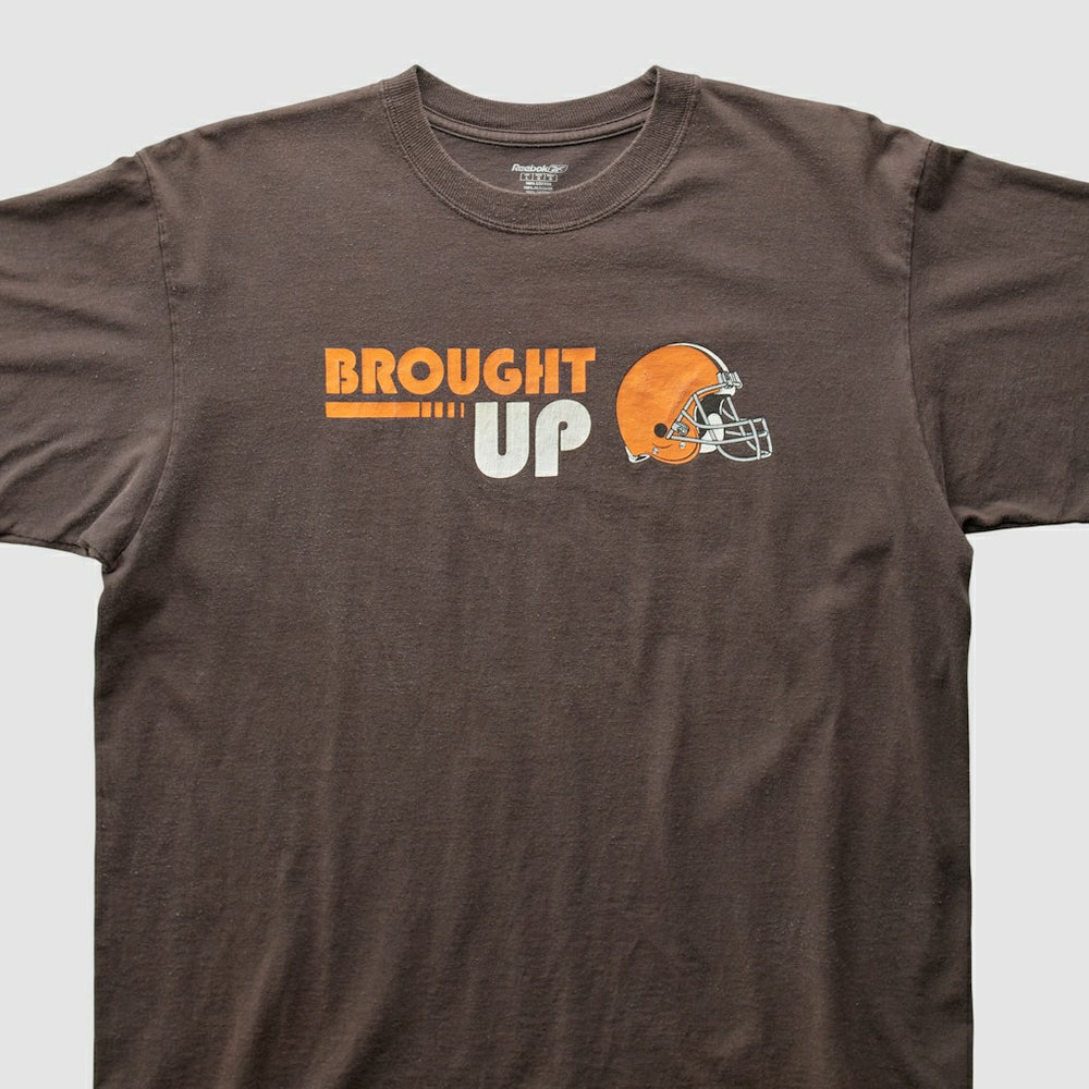 Cleveland Browns Reebok 2000s T-shirt - Brown T-shirts