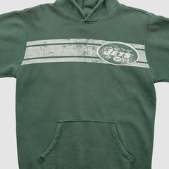 New York Jets 2000s Hooded Pullover Sweatshirt - Green Pullover