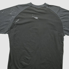 Chicago Cubs Lee Apparel 2007 T-shirt - Charcoal - Vintage T-shirts