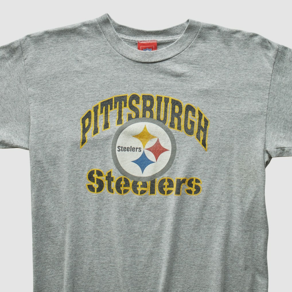 Pittsburgh Steelers NFL 2000s T-shirt - Heather Gray T-shirts