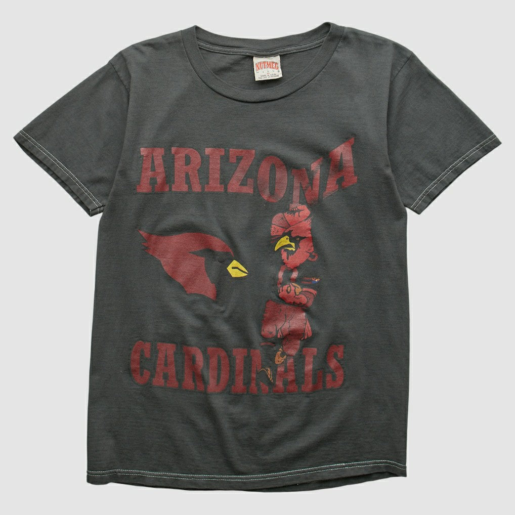 Arizona Cardinals Nutmeg Mills 90s T-shirt - Charcoal T-shirts