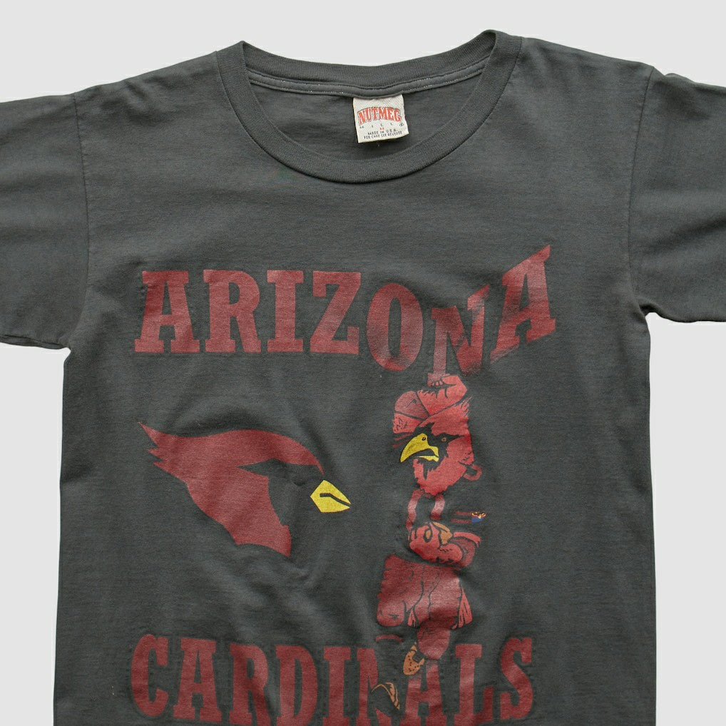 Arizona Cardinals Nutmeg Mills 90s T-shirt - Charcoal T-shirts