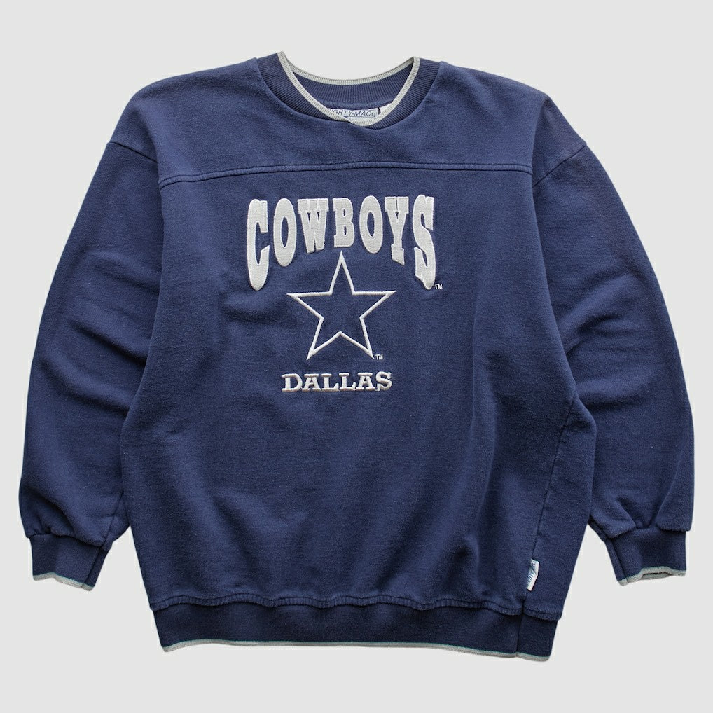 Dallas Cowboys 2000s Pullover Sweatshirt - Navy Pullover
