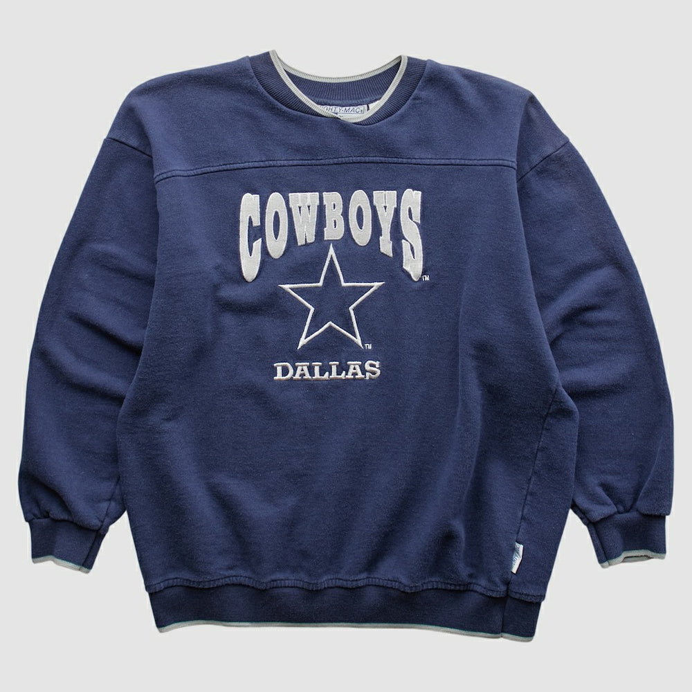 Dallas Cowboys 2000s Pullover Sweatshirt - Navy Pullover
