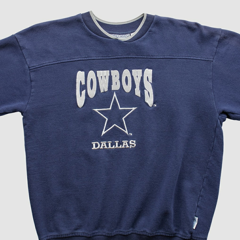 Dallas Cowboys 2000s Pullover Sweatshirt - Navy Pullover