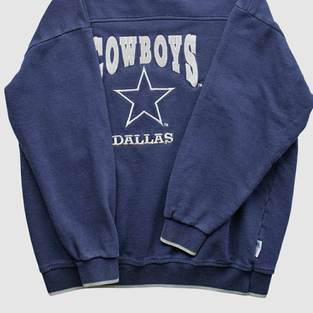 Dallas Cowboys 2000s Pullover Sweatshirt - Navy Pullover
