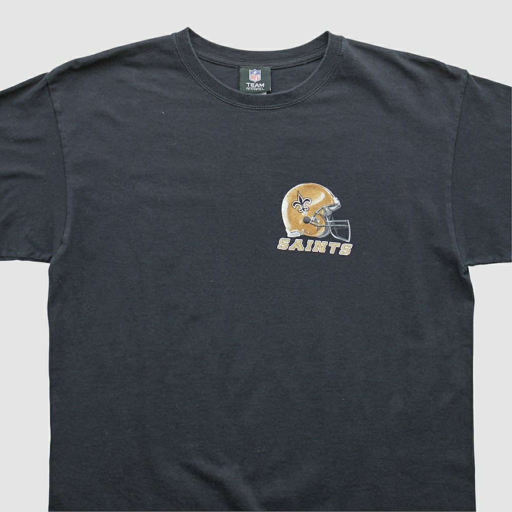 New Orleans Saints NFL 2010s T-shirt - Black T-shirts