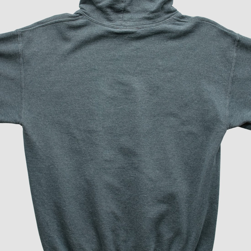 Green Bay Packers 2000s Hooded Pullover Sweatshirt - Dark Heather Gray Pullover