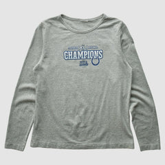 Indianapolis Colts 2007 Long Sleeve T-shirt - Heather Gray T-shirts