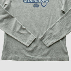 Indianapolis Colts 2007 Long Sleeve T-shirt - Heather Gray T-shirts