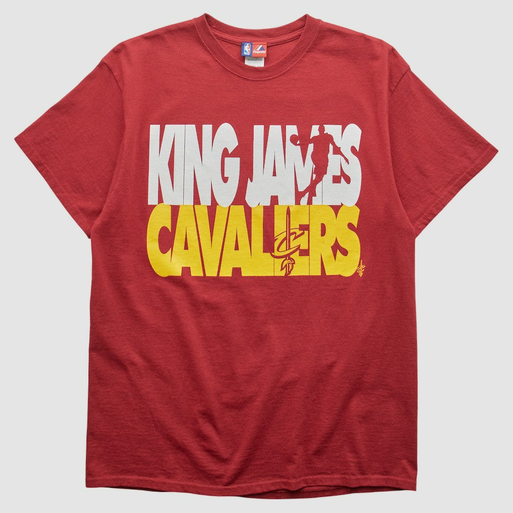Cleveland Cavaliers Majestic 2000s T-shirt Maroon Vintage - Vintage