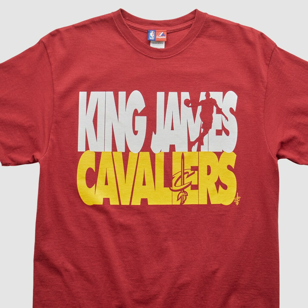 Cleveland Cavaliers Majestic 2000s T-shirt Maroon Vintage - Vintage