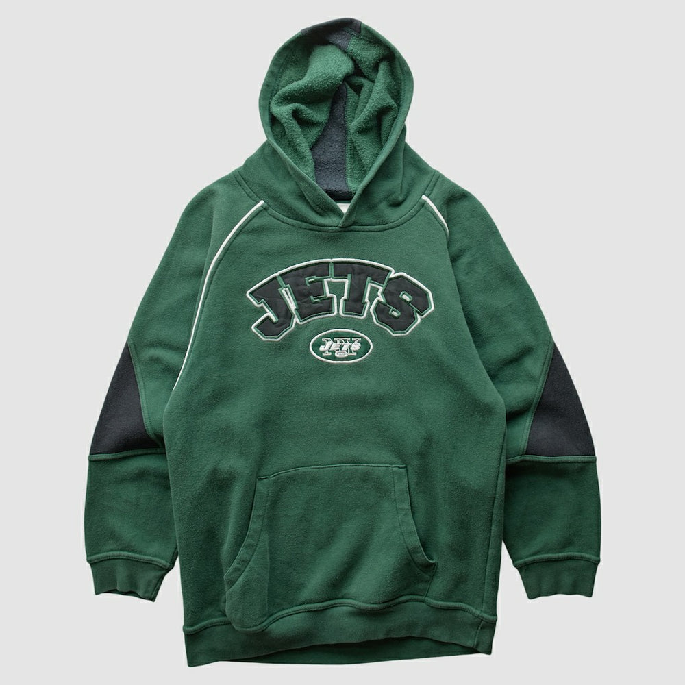 New York Jets NFL 2000s Hooded Pullover Sweatshirt - Green Pullover
