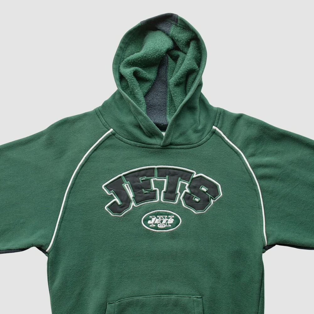 New York Jets NFL 2000s Hooded Pullover Sweatshirt - Green Pullover