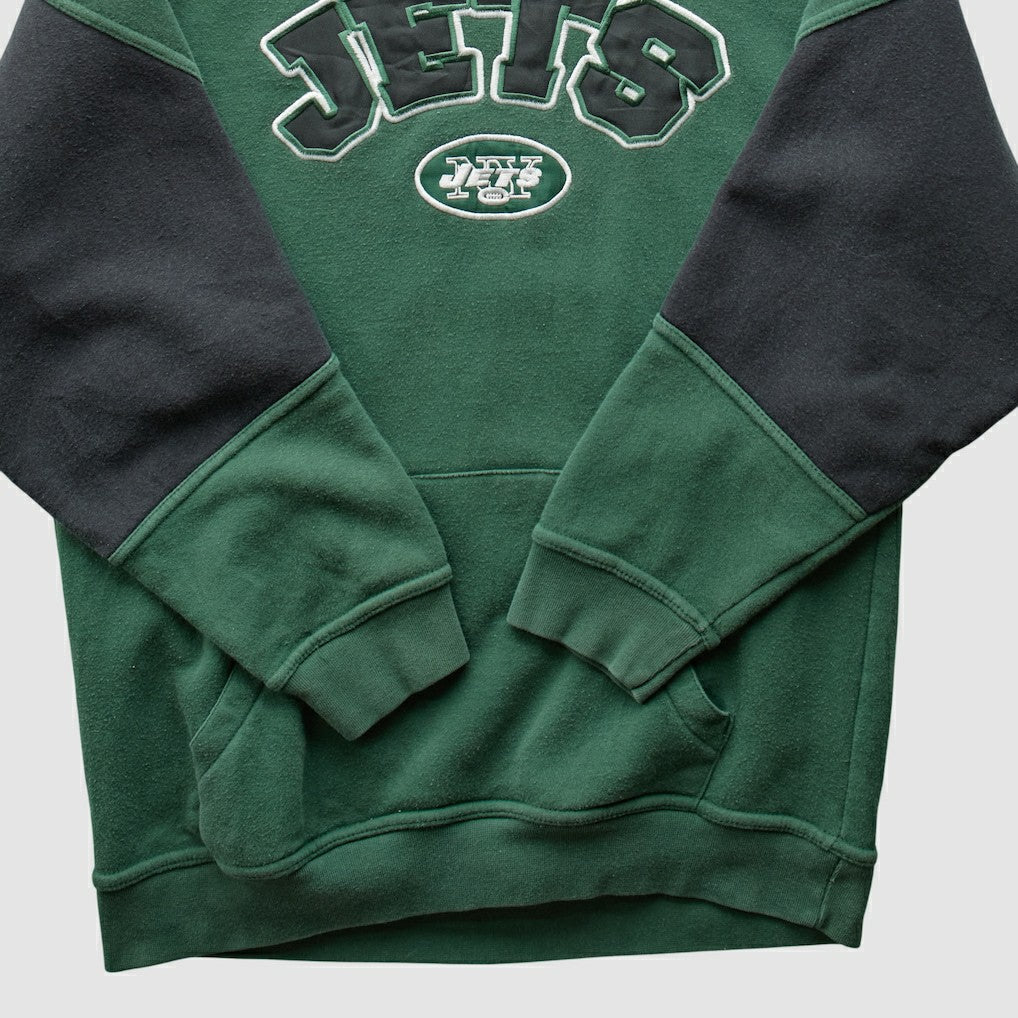 New York Jets NFL 2000s Hooded Pullover Sweatshirt - Green Pullover