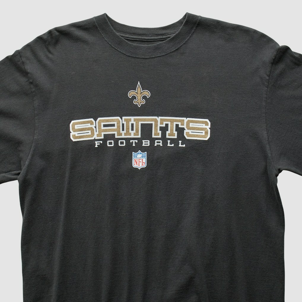 New Orleans Saints 2000s Long Sleeve T-shirt - Black T-shirts